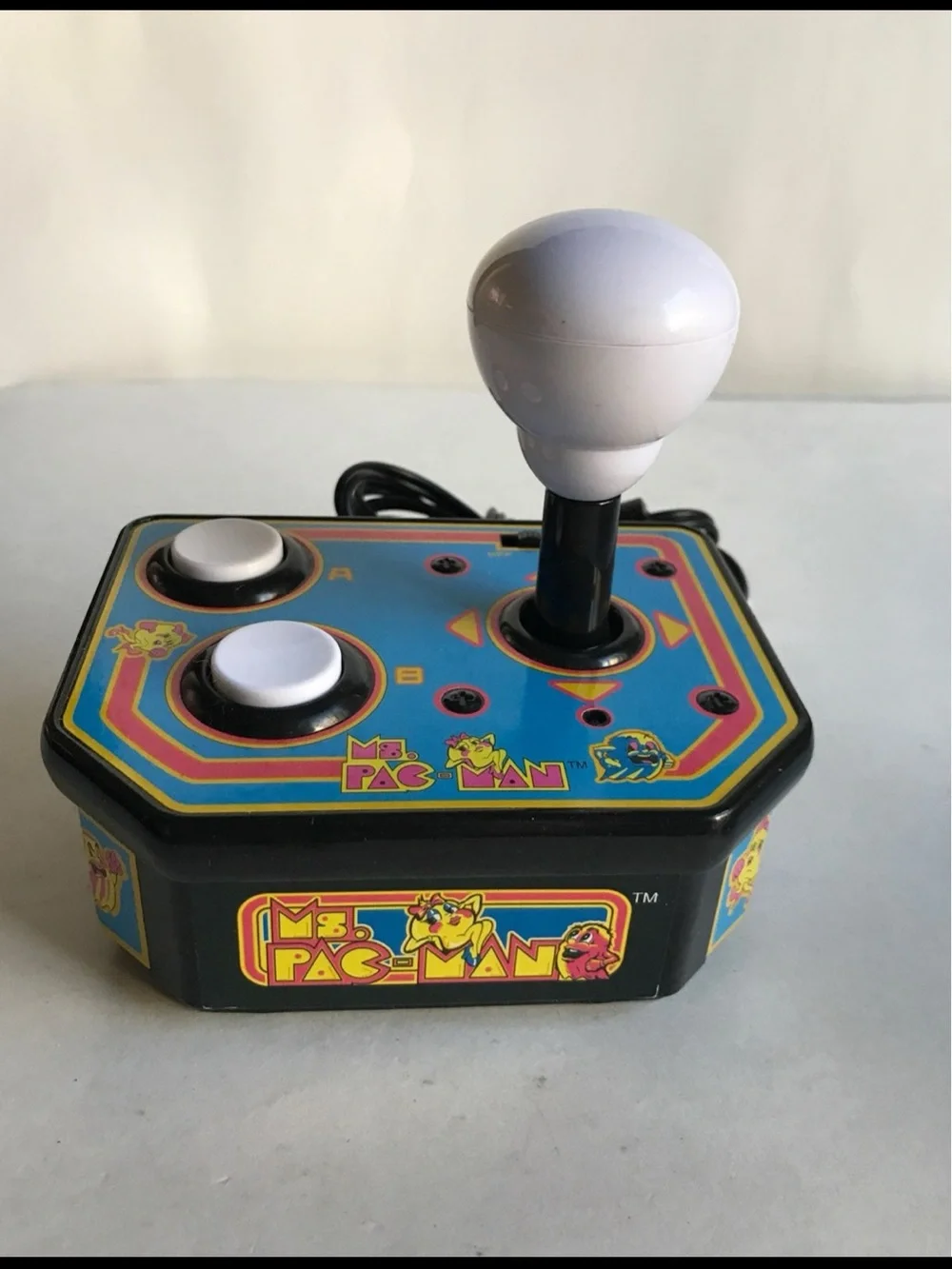 Vintage 1993 Ms Pac-Man TV Plug & Play